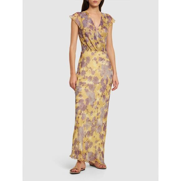 ✨BEC + BRIDGE Bernadette Floral Viscose Maxi Sz 2 Dress✨ - Picture 2 of 14